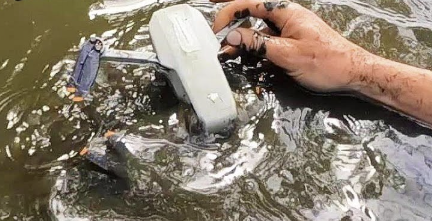 Dronă DJI recuperată din apă | Felix ServDron