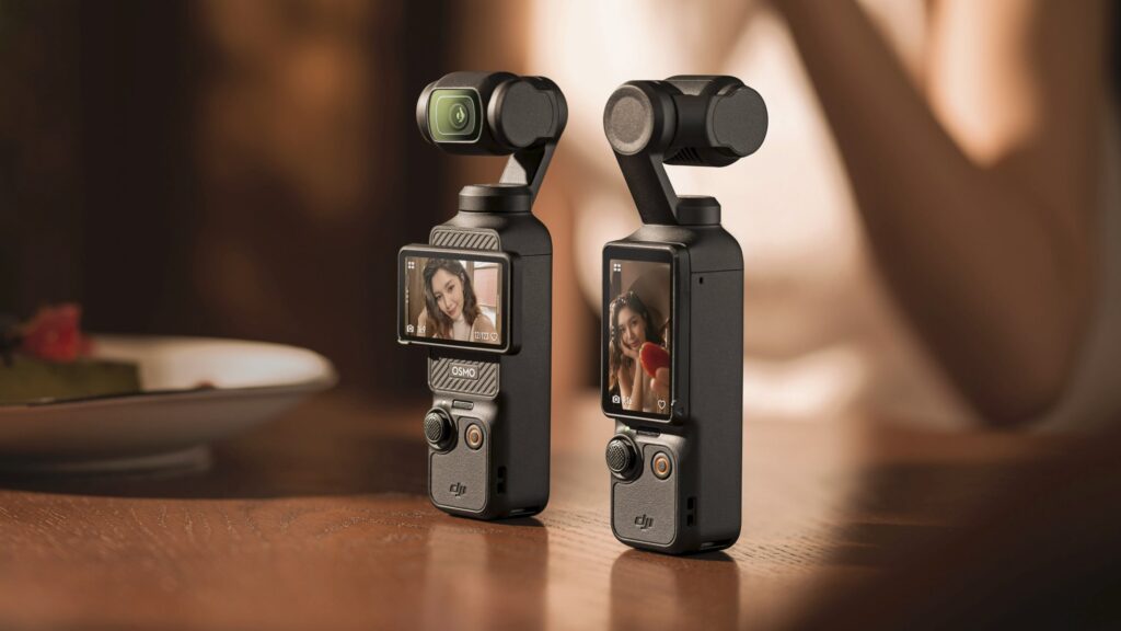Cameră DJI Osmo Pocket cu gimbal integrat – service și reparații Felix ServDron 