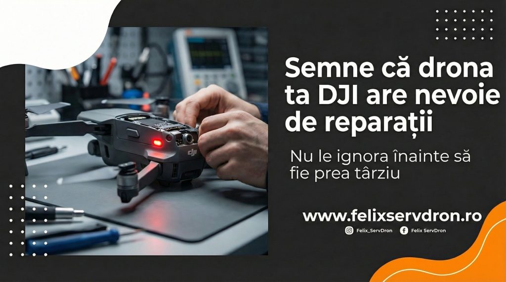 Reparatii Drone DJI | Felix ServDron | Banner